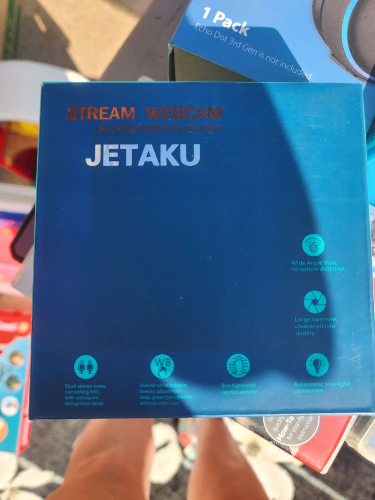 Webcam 1080P 60fps w/Microphone Streaming Gaming Conferencing JETAKu 920Phro-image