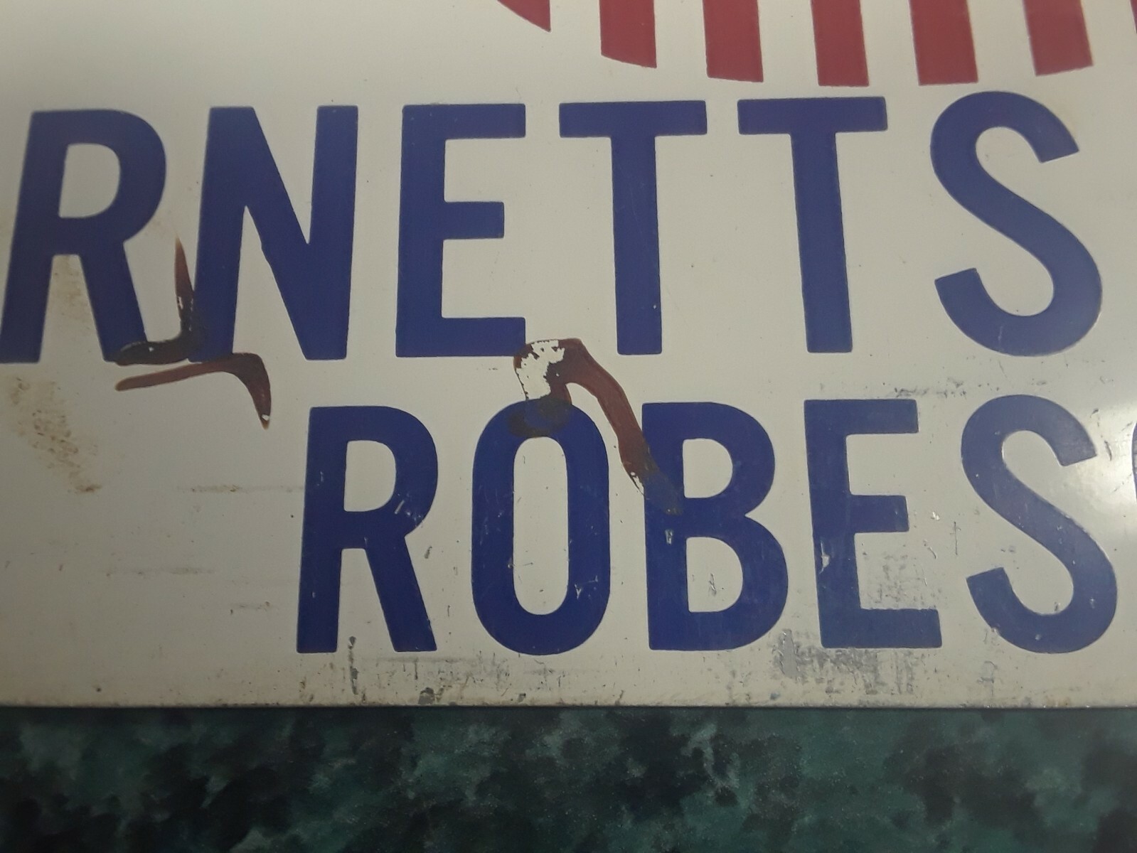 VTG METAL USA LICENSE PLATE GARAGE USED CAR AUTO DEALER eBay