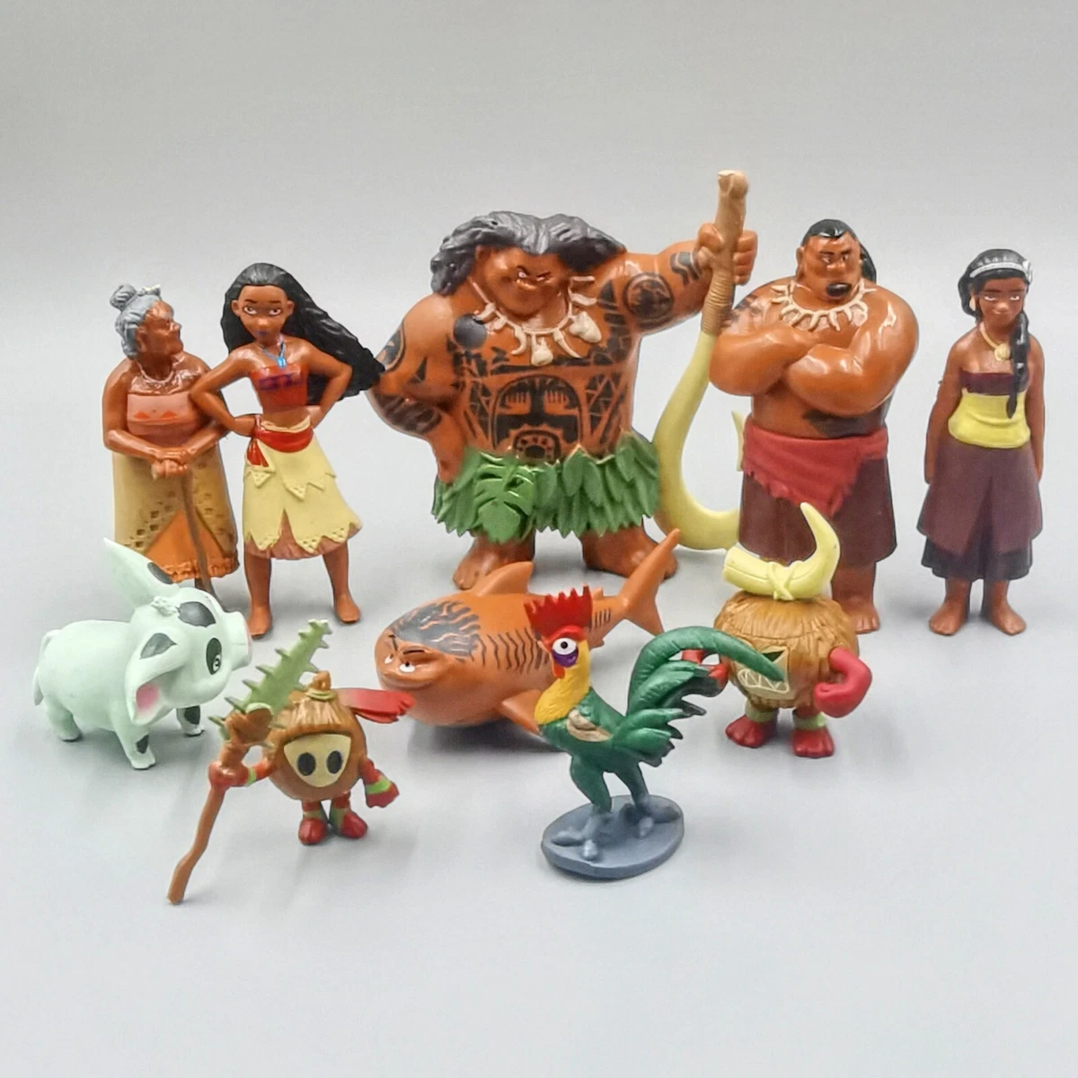Small 2024 moana figurines