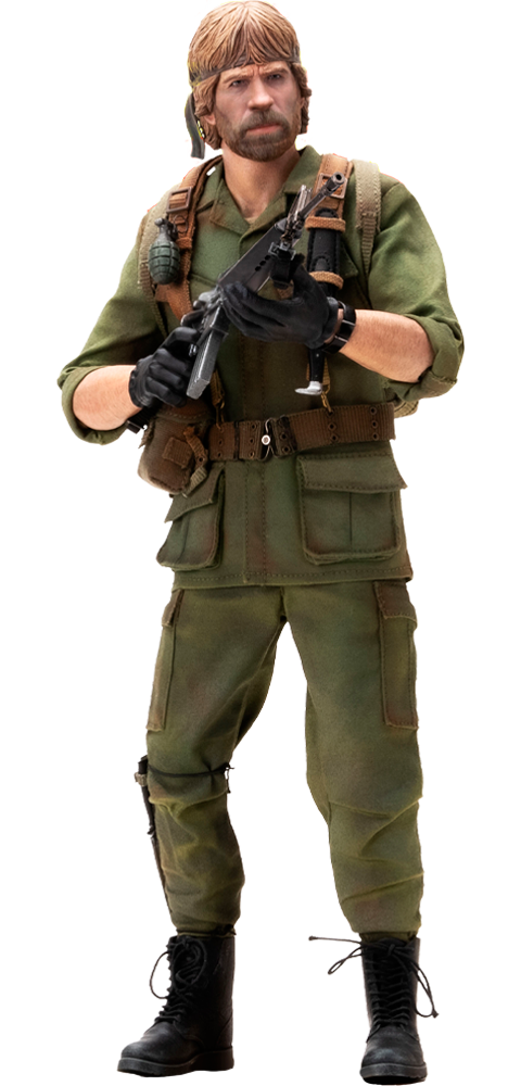 Missing In Action Chuck Norris COLONEL BRADDOCK 1:6 DELUXE
