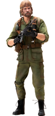Missing In Action Chuck Norris COLONEL BRADDOCK 1:6 DELUXE