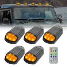 LED Wireless Solar Powered Cab Lights Top Roof Light For Off-road Vehicle 3LED
