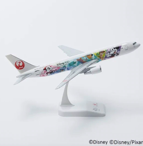 JAL Dream Express Dream story号 Disney Model JAL DREAM EXPRESS Disney100 1/200 BOEING 767