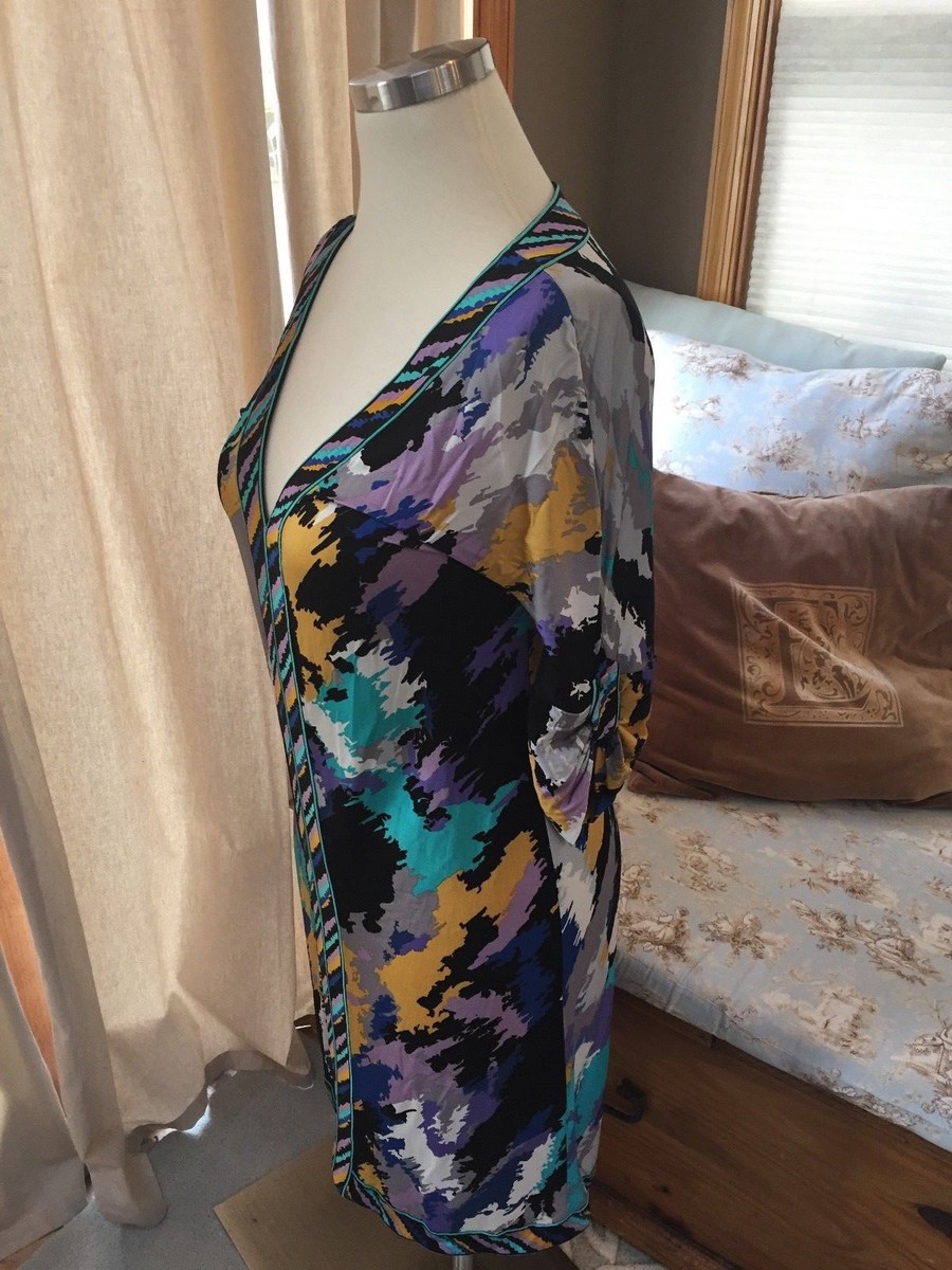 【BCBG MAXAZRIA】Blouson Sleeve Dress 海外限定 NEW BCBG MAX AZRIA DARK INK COMBO WILLA LACE DRESS ZMK6X607
