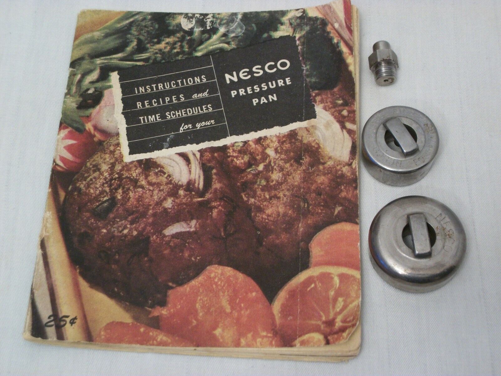 NESCO New Orleans Mall VENT Gifts TUBE+ 2 PRESSURE CONTROLS + PRES INSTRUCTION BOOK FOR