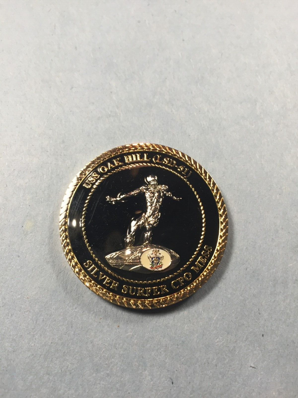 US Navy Challenge Coin-USS Oak Hill LSD 51-image