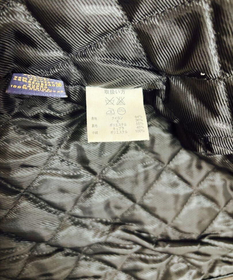 Brooks Brothers Loro Piana Rain System M-65 Coat Nylon Wool