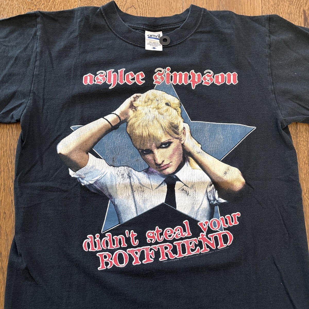 Vintage 2005 Ashlee Simpson I Am Me Concert Tour Size Medium