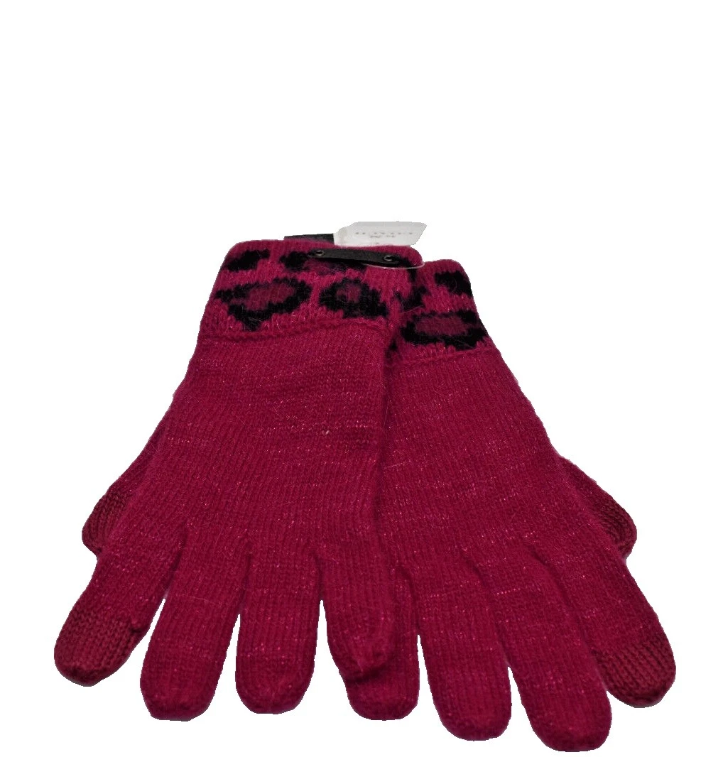 Coach Wool Blend Gloves & Mittens for Women