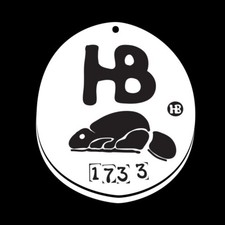Hudson Bay Beaver Tag Car Sticker &ndash; Free Shipping!