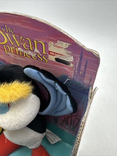 New Puffin Plush From The Swan Princess Odette Tyco 1994 Rare New In Box NOS - Picture 21 of 24