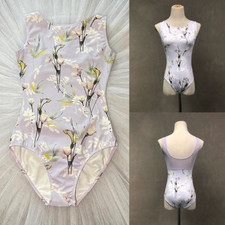 Ballet Leotards Vest Practice Ballet Dancing Wear Women Leotard Dance Coverall