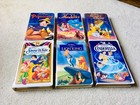 Walt Disney VHS Classic Black Diamond Vintage Collectible Movie Bundle (6) — photo 1