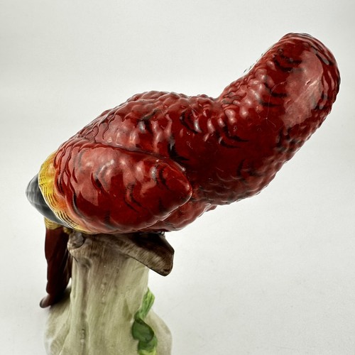 Vintage Sitzendorf Ceramic Parrot Bird Figure Figurine 18cm - Picture 5 of 10