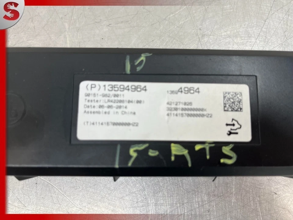 14-17 凯迪拉克 ATS 加热器控制开关 13506229 通用接收器模块 13594964 — 第 3/4 张图片