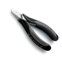 Knipex Elektronik-Seitenschneider Esd 115Mm Ohne Facette, Runder Kopf