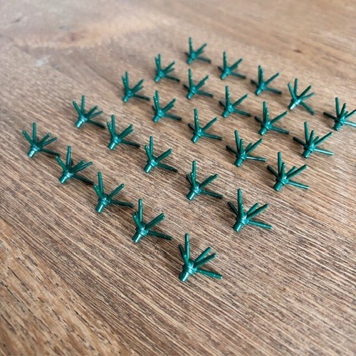 25x LEGO Pflanze Blume 6 Stiele mit unterem Pin (19119) ERDGRÜN, KOSTENLOSER UK-Versand - Bild 2 von 3