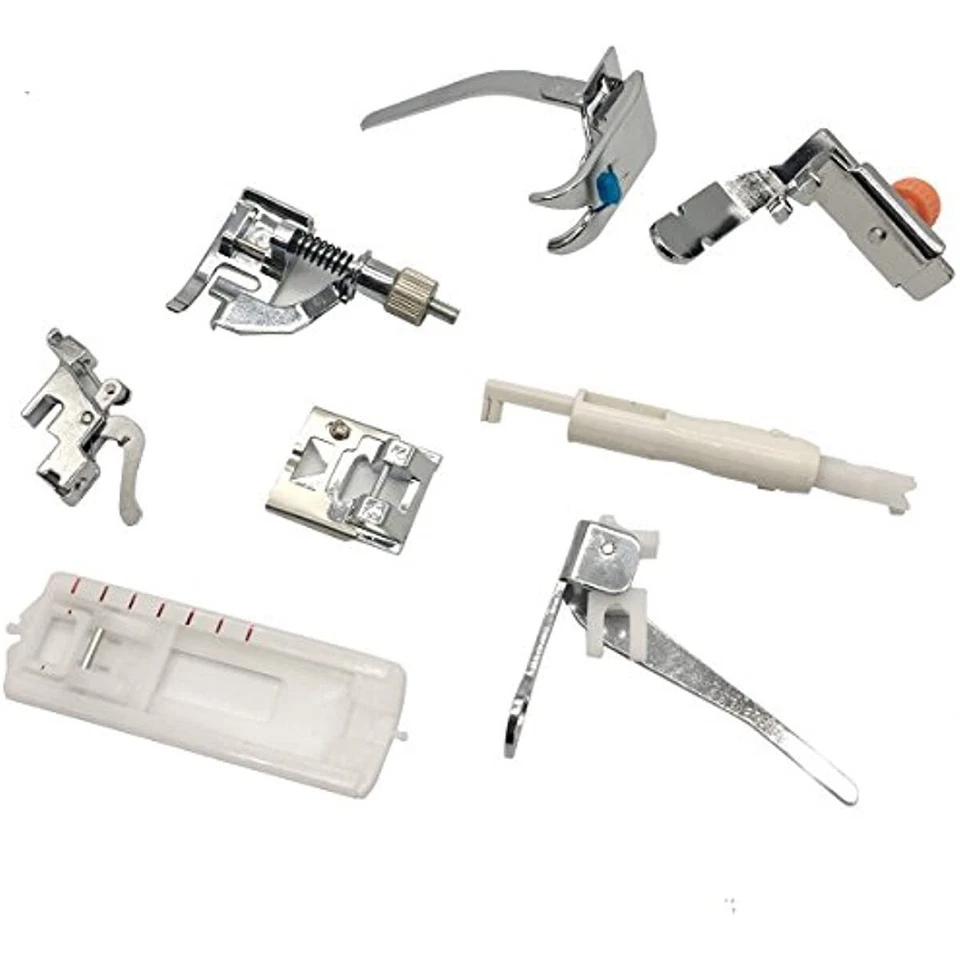 Juego de pies prensatelas domésticos profesionales 52 piezas para Brother, Singer, Janome... Foto 4 de 4