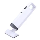 White Handheld Cordless Car Vacuum Cleaner 120W High Power For Pet Hair