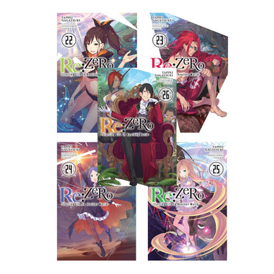 Re:Zero - Starting Life in Another World 22,23,24,25,26 Neueste Englische...