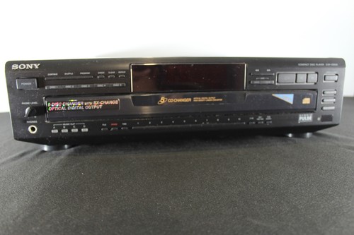 Vintage Sony Model CDP-CE505 5 Disc Carousel CD Changer NO REMOTE Tested Works - Picture 2 of 15