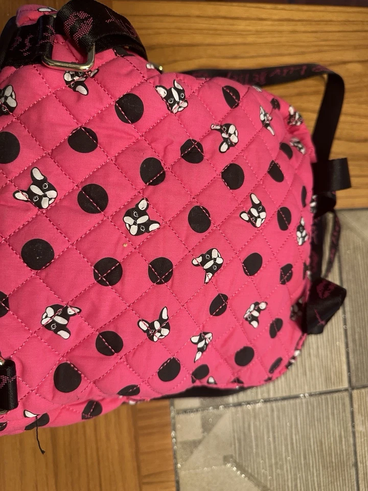 Mochila Betsey Johnson Talla Pequeña Rosa Foto 2 de 4