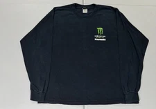 Monster Energy Y2K Long Sleeve Shirt Black Men’s Size XL
