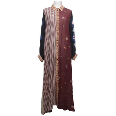 Me369, Blusenkleid, Größe: M, Mehrfarbig, Sonstiges, Damen #DwN