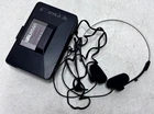 Vintage Sony Walkman WM-AF23 AM FM Cassette Player w/ Headphones For Repair