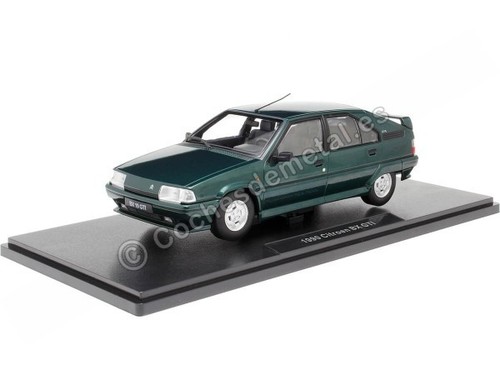 Miniature Citroën BX GTi Phase 2 1990 Par Triple9 - Échelle 1/18 - Vert Métallisé