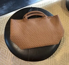 Naghedi St Barts Dark Cocoa Medium Tote Handbag