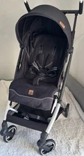 GB Pockit+ All-City Lightweight Compact Travel Stroller Black Open Box Used