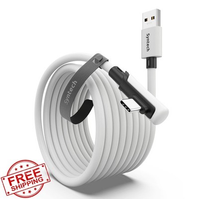 Syntech 16ft Link Cable for Quest 3/2 VR, USB 3.0 to USB-C, PCVR Data
