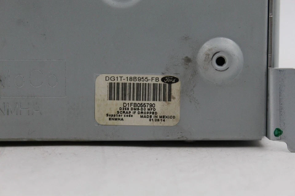 Equipo de audio radio pantalla tablero central 2013-2016 Ford Taurus OEM 41351 Foto 3 de 3