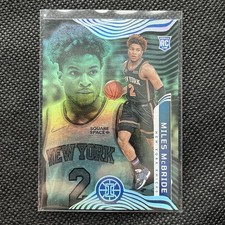 Miles McBride Emerald Rookie 2021-22 Panini Illusions New York Knicks