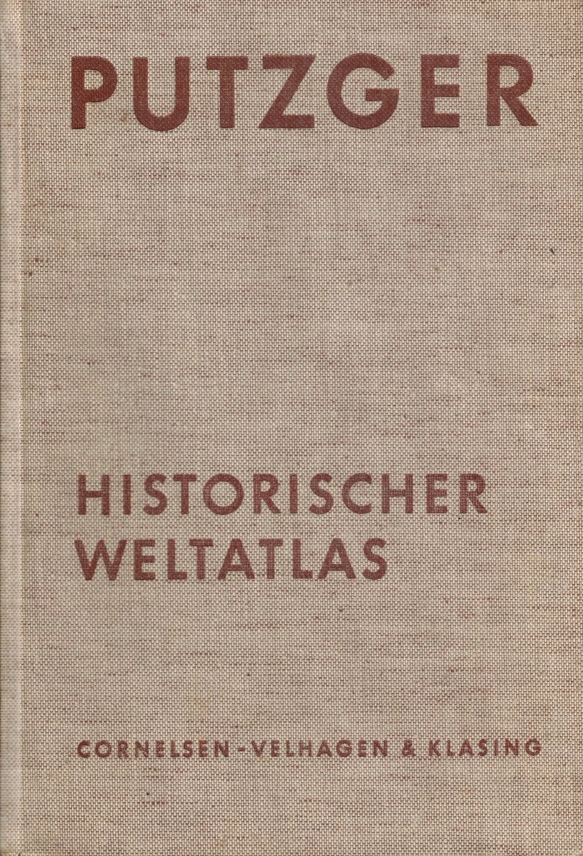 Putzger Historischer Weltatlas in Antiquarische Bücher online