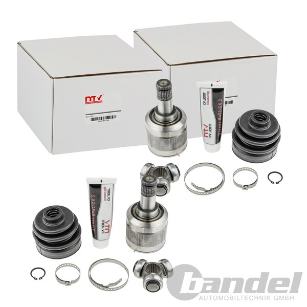 2X NTY Antriebswellengelenk Satz Vorne Passend FüR Mitsubishi Galant Space-image