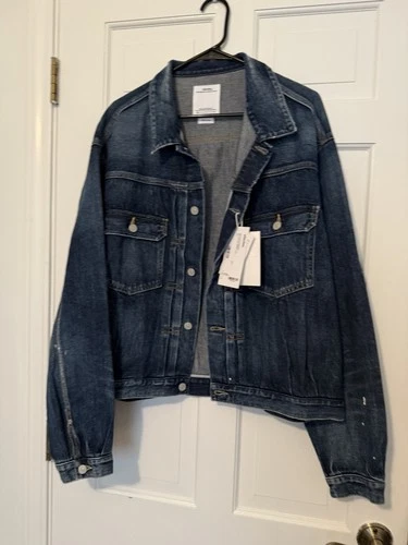 New Visvim Denim Jacket 5 XXL SS 101X JKT DMGD-1010 - product listing photo