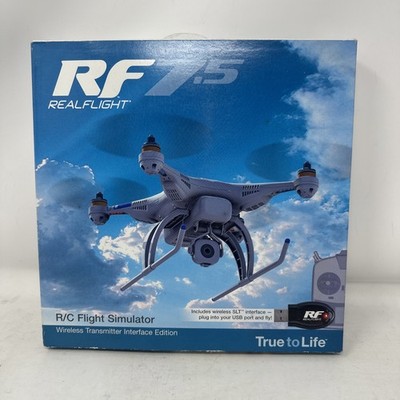RF 7.5 RealFlight real flight Flight Simulator Software & Wireless SLT interface