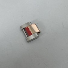 ROLEX Oyster LINK 2 TONE STAINLESS  18K ROSE GOLD AUTHENTIC 15.5mm.