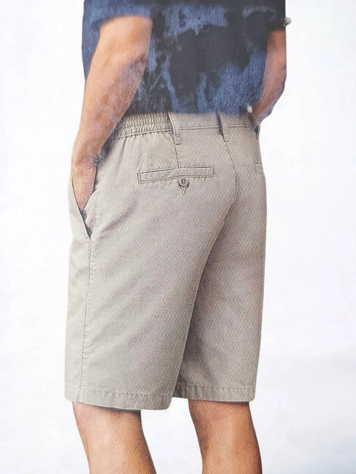 NWT Timber Creek By Wrangler Side Elastic Shorts - Sz 36
