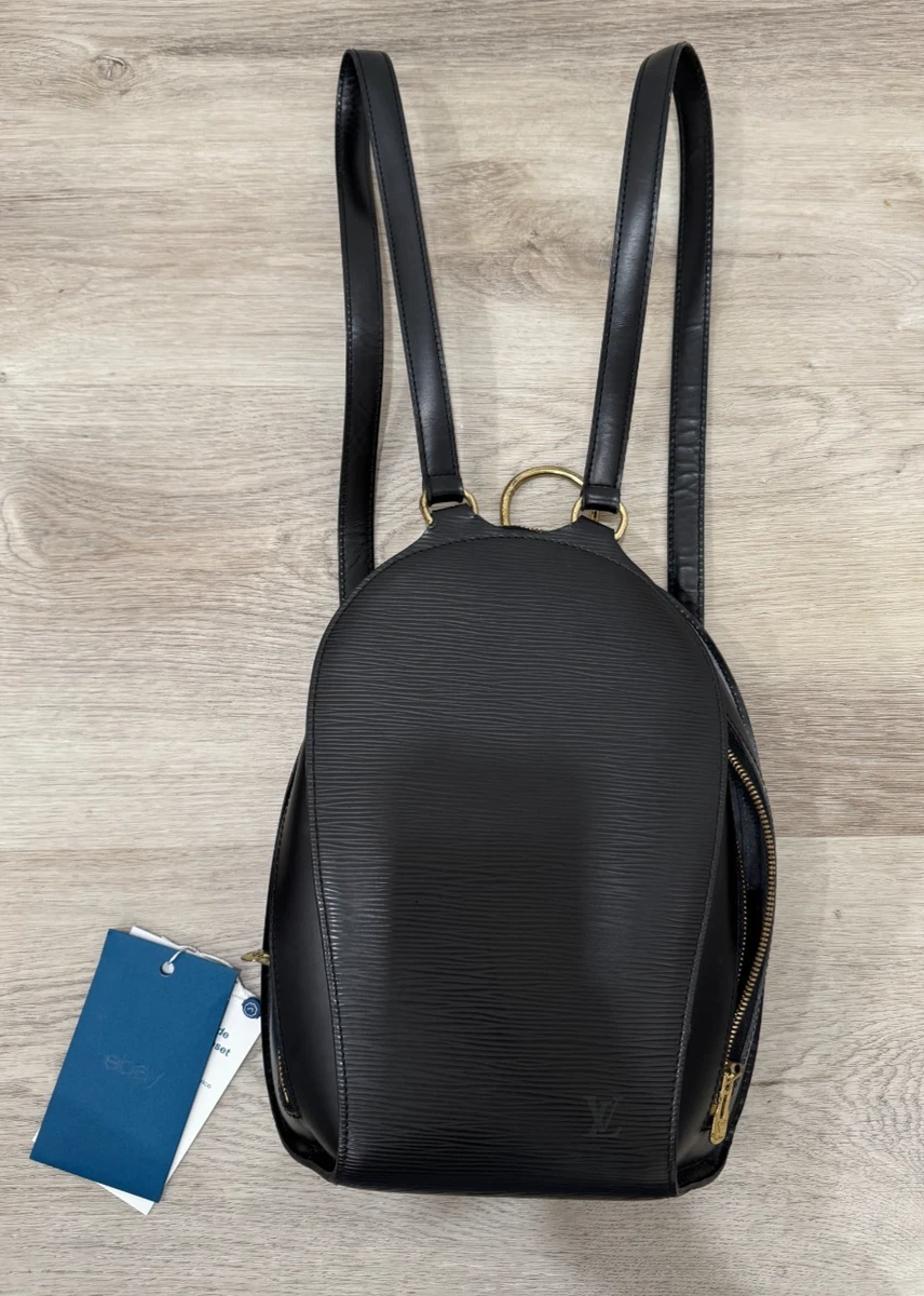 Louis Vuitton Black Epi Backpack | eBay display picture 2