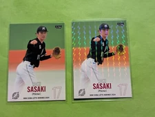 Roki Sasaki - 2024 BBM Chiba Lotte Marines #M06 - Regular & Kira Holo ¹