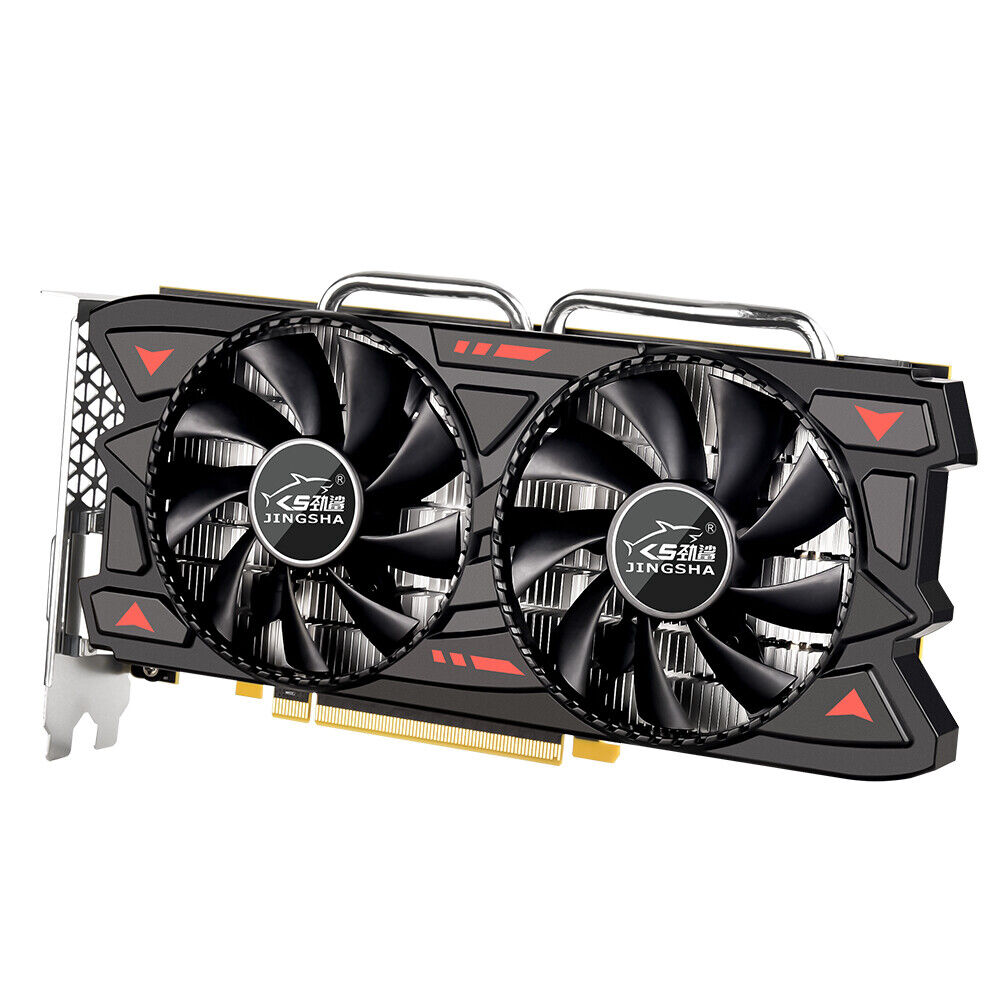 Gaming Graphics Card, 8GB DDR5 256 Bit PC Gaming Graphics Card RX 580  Computer Video Card with Dual Fans for Desktop Computer PC Gaming Gpu