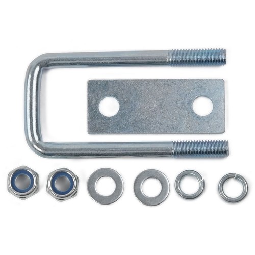 U-Bügel Verzurrösen Zurrösen 6er Set M10 60x110mm mit Gegenplatte PKW-Anhänger - Bild 16 von 18