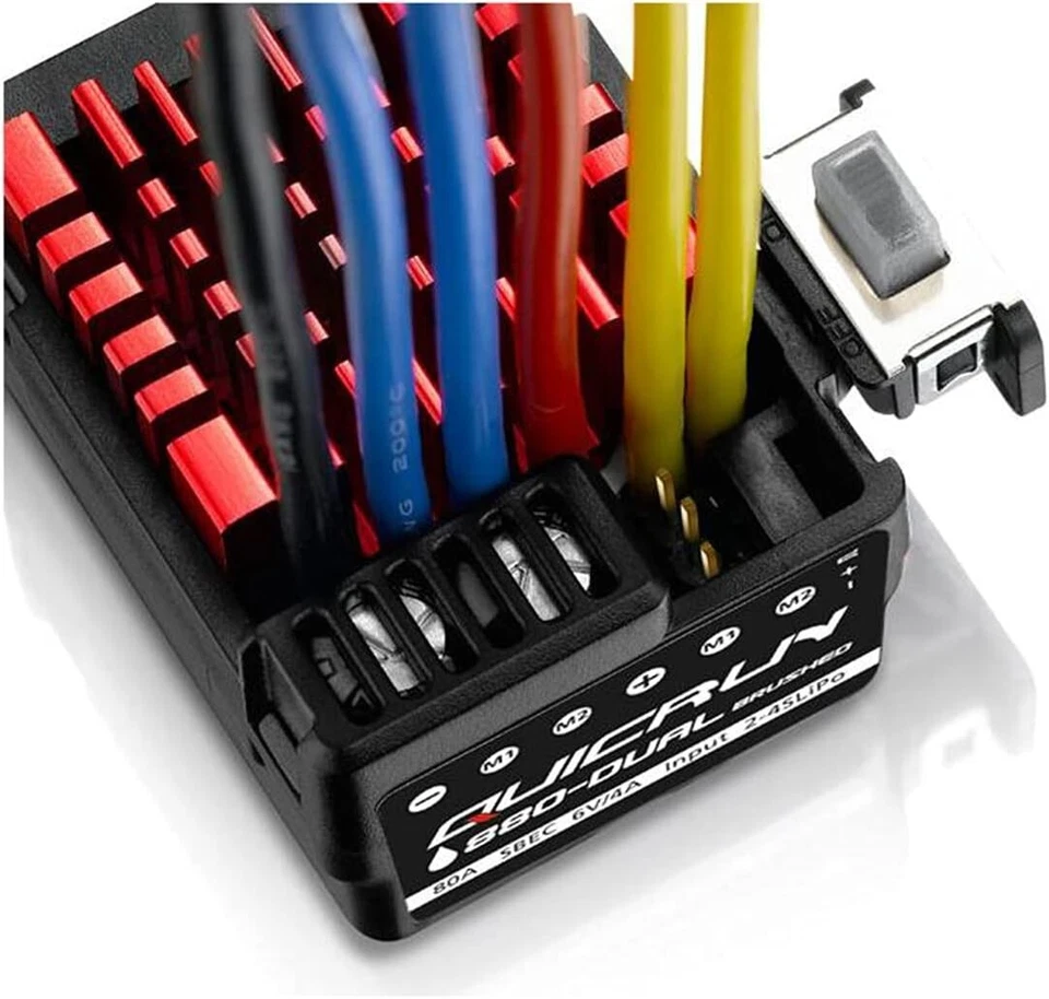 TAMIYA BULLHEAD CLOD BUSTER dual HW 880 ESC+ (2) 550 Speed torque motors TEU-106 - Image 3 of 3