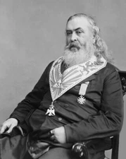 Civil War Confederate General ALBERT PIKE Glossy 8x10 Photo Military Print 