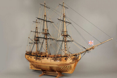 HMS Druid 1766 Scale 1/50 900mm 35.4'' POF Unassembly Wood Model Ship Kit