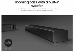 samsung tv built in speakers