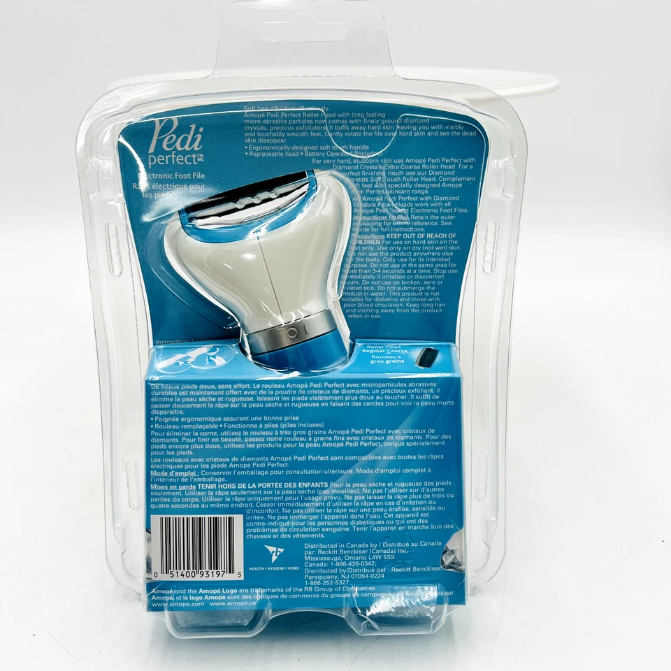 Amope Pedi Perfect Electronic Foot File With Avec Diamond Crystals - Image 4 of 4